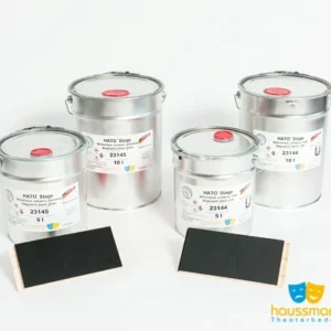 HATO® Stage Bühnenlack, schwarz glänzend